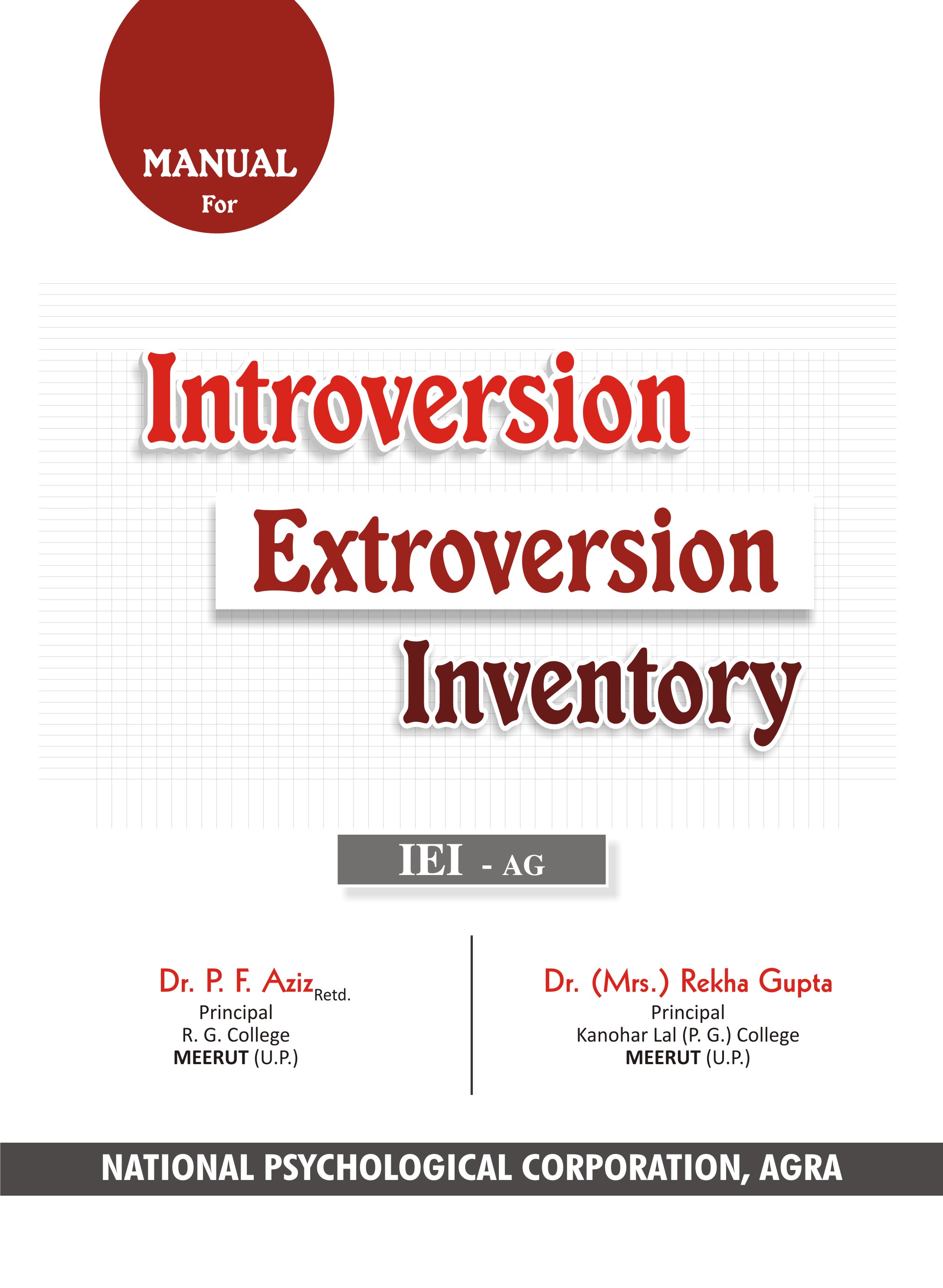 INTROVERSION-EXTROVERSION-INVENTORY